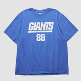 New York Giants Reebok 2000s T-shirt - Blue Vintage - Fanatics