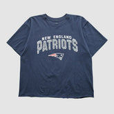 New England Patriots Reebok 2000s T-shirt - Navy Vintage - Fanatics