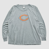 Chicago Bears NFL 2000s Long Sleeve T-shirt - Heather Gray Vintage - Fanatics