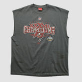 Super Bowl XXXVII Reebok 2003 T-shirt - Charcoal Vintage - Fanatics