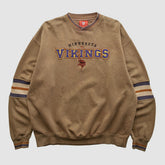 Minnesota Vikings NFL 2000s Pullover Sweatshirt - Clay Vintage - Fanatics