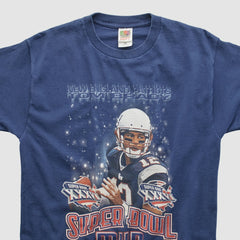Super Bowl MVP Fruit of The Loom 2002 T-shirt - Navy Vintage - Fanatics