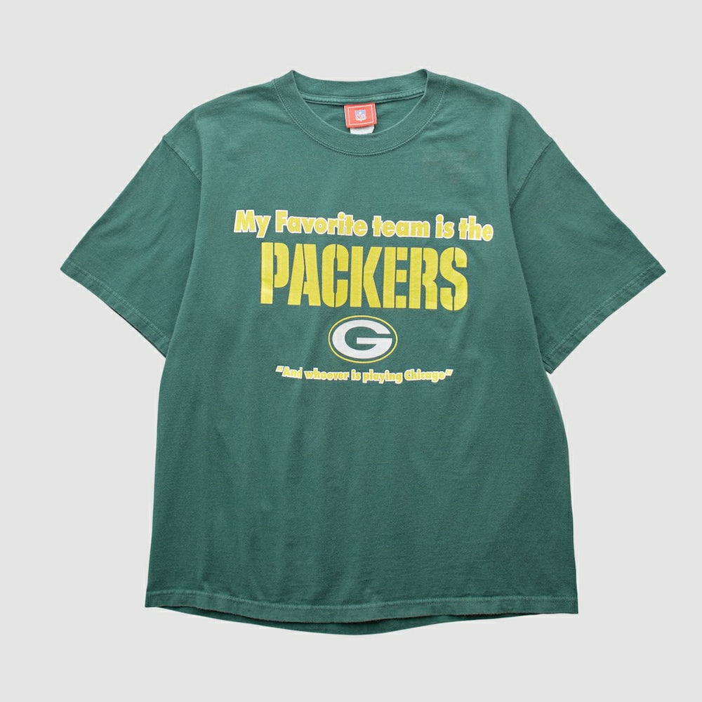 Green Bay Packers NFL 2000s T-shirt - Green Vintage - Fanatics