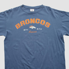 Denver Broncos NFL 2000s Long Sleeve T-shirt - Blue Vintage - Fanatics