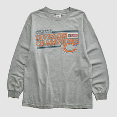 Division Champions NFL 2006 Long Sleeve T-shirt - Heather Gray Vintage - Fanatics