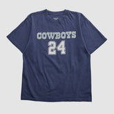 Dallas Cowboys Reebok 2000s T-shirt - Navy Vintage - Fanatics