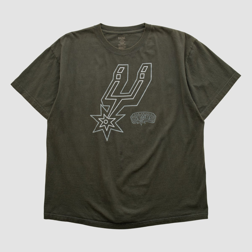 Vintage San Antonio Spurs NBA 2000s T-shirt Black