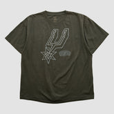 Vintage San Antonio Spurs NBA 2000s T-shirt Black