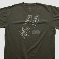 Vintage San Antonio Spurs NBA 2000s T-shirt Black