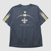 New Orleans Saints Reebok 2000s T-shirt - Black Vintage - Fanatics