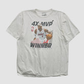Adidas Lebron James 2010s T-shirt White Vintage
