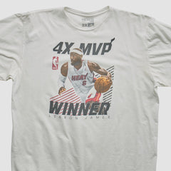 Adidas Lebron James 2010s T-shirt White Vintage