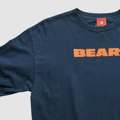 Chicago Bears NFL 2000s Long Sleeve T-shirt - Navy Vintage - Fanatics