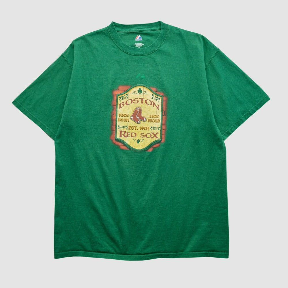 Boston Red Sox Majestic 2000s T-shirt for sale