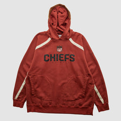 Kansas City Chiefs Reebok 2000s Hooded Pullover Sweatshirt - Red Vintage - Fanatics