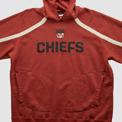 Kansas City Chiefs Reebok 2000s Hooded Pullover Sweatshirt - Red Vintage - Fanatics