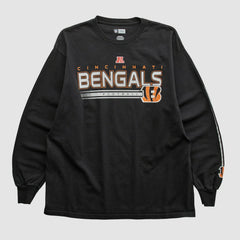 Cincinnati Bengals NFL 2010s Long Sleeve T-shirt - Black Vintage - Fanatics