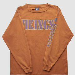 Minnesota Vikings Starter 90s Long Sleeve T-shirt - Clay Vintage - Fanatics