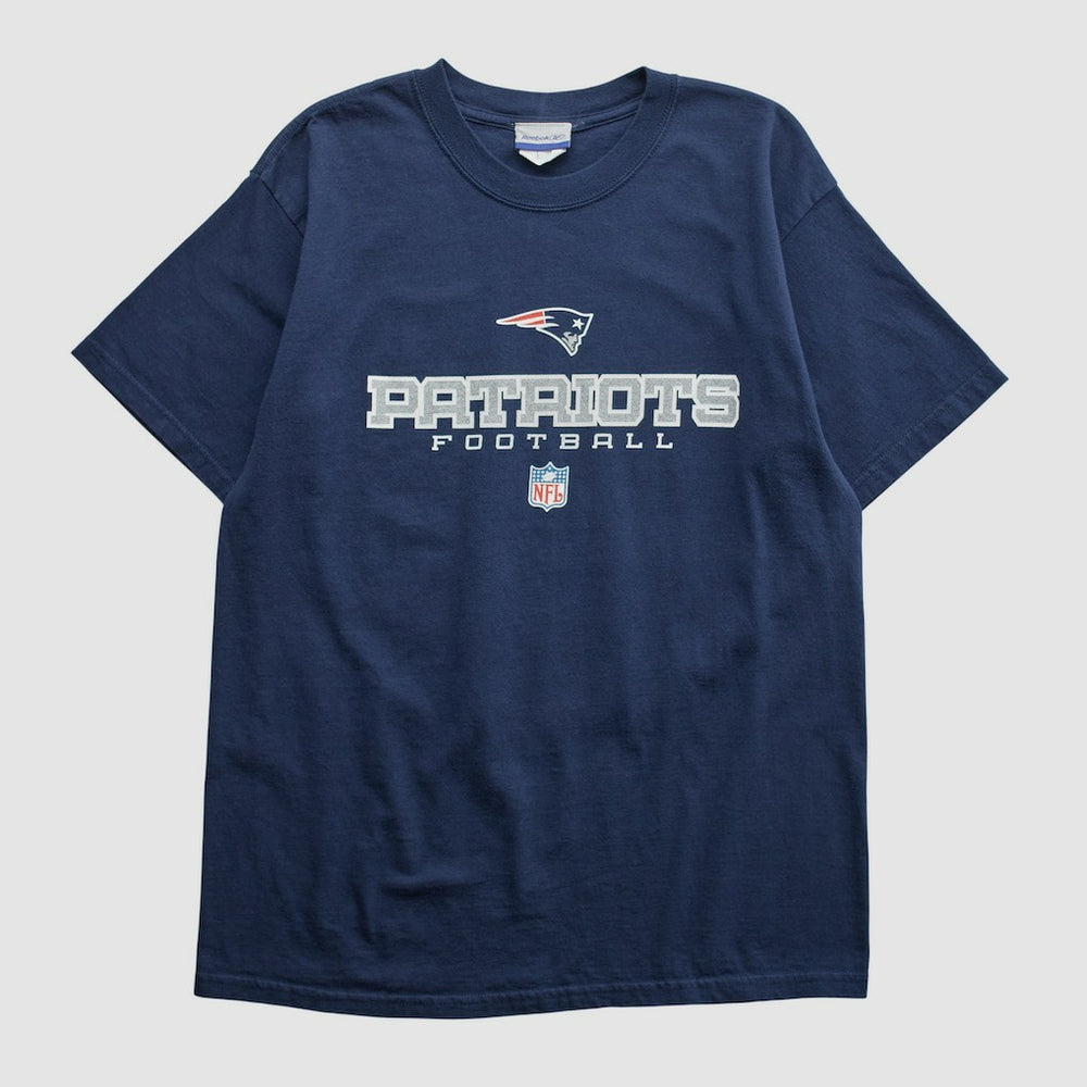 New England Patriots Reebok 2000s T-shirt - Navy Vintage - Fanatics