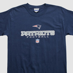 New England Patriots Reebok 2000s T-shirt - Navy Vintage - Fanatics