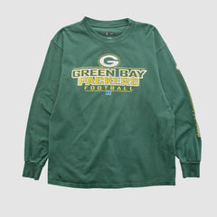 Green Bay Packers NFL 2000s Long Sleeve T-shirt - Green Vintage - Fanatics