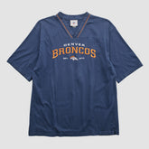 Denver Broncos NFL 2000s T-shirt - Navy Real Vintage - Fanatics