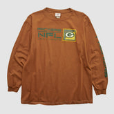 Green Bay Packers NFL 2000s Long Sleeve T-shirt - Clay Vintage - Fanatics