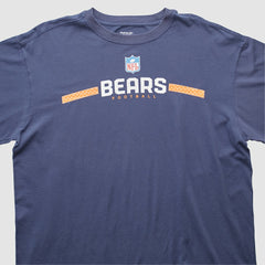 Chicago Bears Reebok 2000s Long Sleeve T-shirt - Navy Vintage - Fanatics