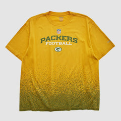 Green Bay Packers Reebok 2000s T-shirt - Yellow Vintage - Fanatics