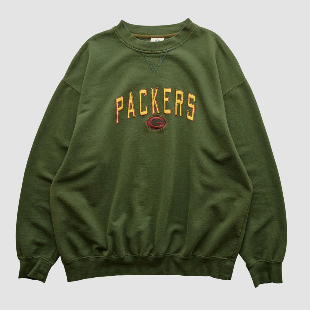 Green Bay Packers NFL 2000s Pullover Sweatshirt - Green Vintage - Fanatics