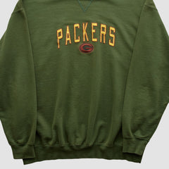 Green Bay Packers NFL 2000s Pullover Sweatshirt - Green Vintage - Fanatics