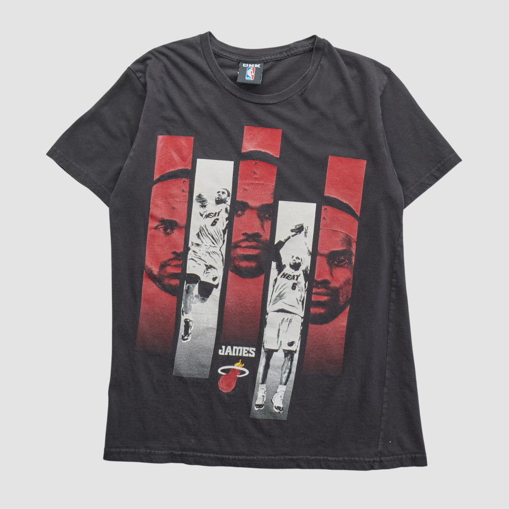 Vintage Miami Heat UNK 2010s T-shirt Black