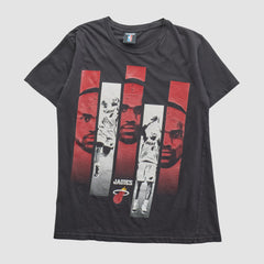 Vintage Miami Heat UNK 2010s T-shirt Black