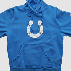 Indianapolis Colts Reebok 2000s Hooded Pullover Sweatshirt - Blue Vintage - Fanatics