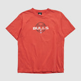 Adidas Chicago Bulls 2010s T-shirt Red Vintage