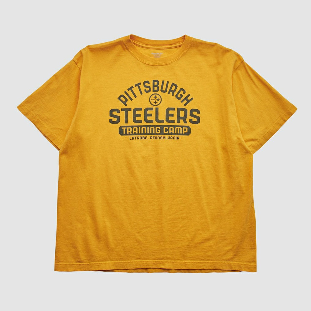 Pittsburgh Steelers Reebok 2000s T-shirt - Yellow Vintage - Fanatics
