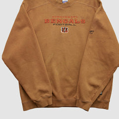 Cincinnati Bengals NFL 2000s Pullover Sweatshirt - Clay Vintage - Fanatics