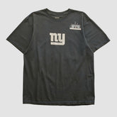 New York Giants Reebok 2010 T-shirt - Black Vintage - Fanatics