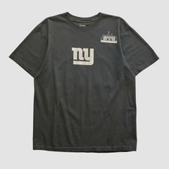 New York Giants Reebok 2010 T-shirt - Black Vintage - Fanatics