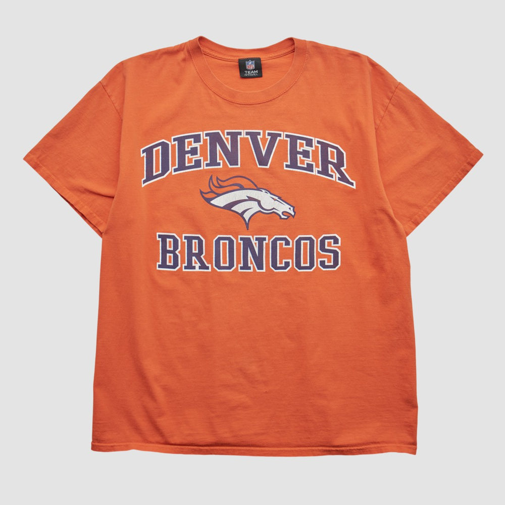Denver Broncos NFL 2010s T-shirt - Orange Vintage - Fanatics