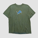 Detroit Lions Reebok 2000s T-shirt - Green Vintage - Fanatics