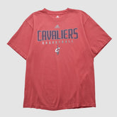 Adidas Cleveland Cavaliers 2010s T-shirt Red Vintage