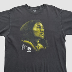 Pittsburgh Steelers Reebok 2000s T-shirt - Black Vintage - Fanatics
