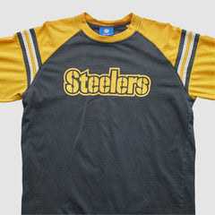 Pittsburgh Steelers Reebok 2000s Long Sleeve T-shirt - Black Vintage - Fanatics