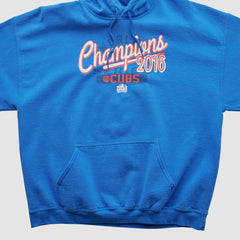 Chicago Cubs MLB Genuine Merchandise 2016 Hooded Pullover Sweatshirt Near Me