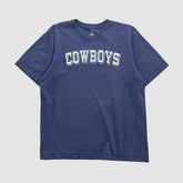 Dallas Cowboys Cowboys Authentic Apparel 2000s T-shirt - Navy Vintage - Fanatics