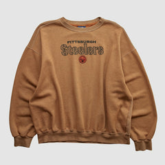 Pittsburgh Steelers Majestic 2000s Pullover Sweatshirt - Clay Vintage - Fanatics