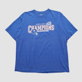 New York Giants Reebok 2008 T-shirt - Blue Vintage - Fanatics