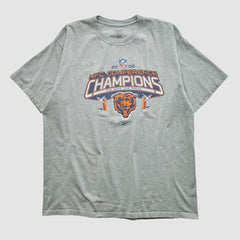 Chicago Bears Reebok 2006 T-shirt - Heather Gray Vintage - Fanatics
