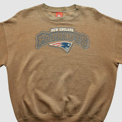 New England Patriots NFL 2000s Pullover Sweatshirt - Clay Vintage - Fanatics